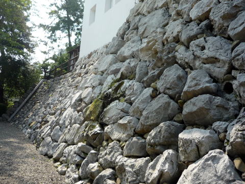 大垣城の石垣
