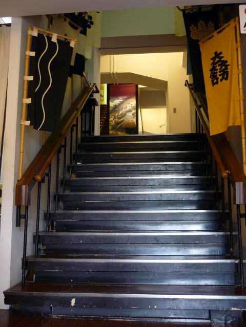 大垣城の階段